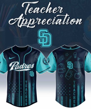 Celebrate Teachers With Stylish Padres Jersey – Perfect Gift For Appreciation Day!