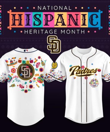 Celebrate In Style: Padres Hispanic Heritage Month Jersey – Limited Edition, Vibrant Design
