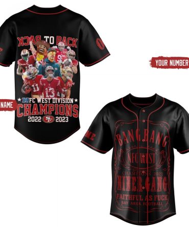 Customizable Nfc West Champs Jersey 2022-2023 - Celebrate Your Team Spirit!