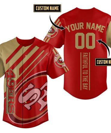 Custom 49Ers Jersey - Personalized Name & Number - Ultimate Fan Gear