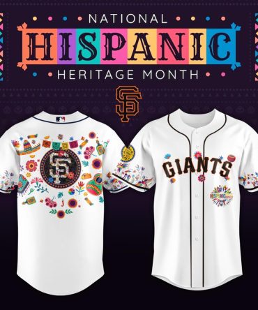 Celebrate Hispanic Heritage With Giants Limited Edition Jersey – Vibrant, Authentic, And Unique Design!
