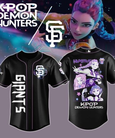 Kpop Demon Hunters Baseball Jersey - Stylish Anime-Inspired Design For Fans