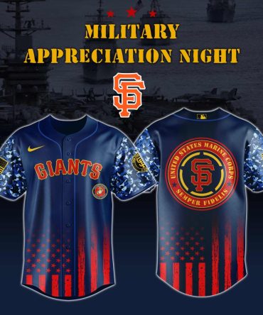 Giants Military Appreciation Jersey - Honor The Troops With Style! Limited Edition Baseball Gear