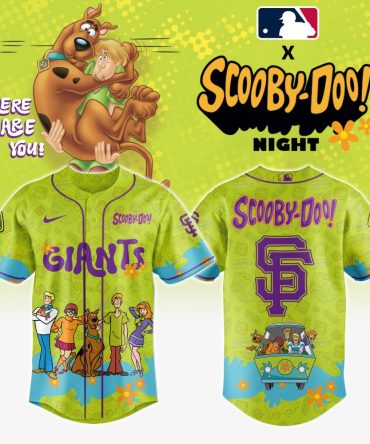 Scooby-Doo X Giants Limited Edition Jersey – Play Ball In Style!