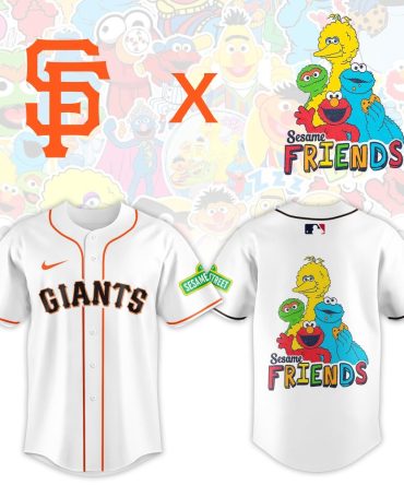 Giants X Sesame Street Friends Jersey – Limited Edition Collectible Baseball Gear