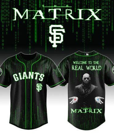 Matrix-Inspired Giants Jersey - Limited Edition Fan Apparel - Welcome To The Real World!