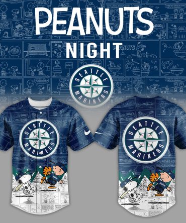 Exclusive Seattle Mariners Peanuts Night Jersey – Limited Edition Collectible!
