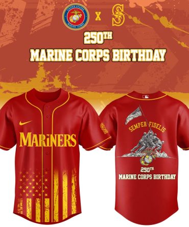 Celebrate 250Th Marine Corps Birthday With Exclusive Mariners Jersey – Limited Edition!