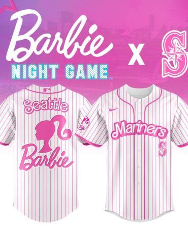 Limited Edition Barbie X Mariners Baseball Jersey – Seattle Night Game Exclusive
