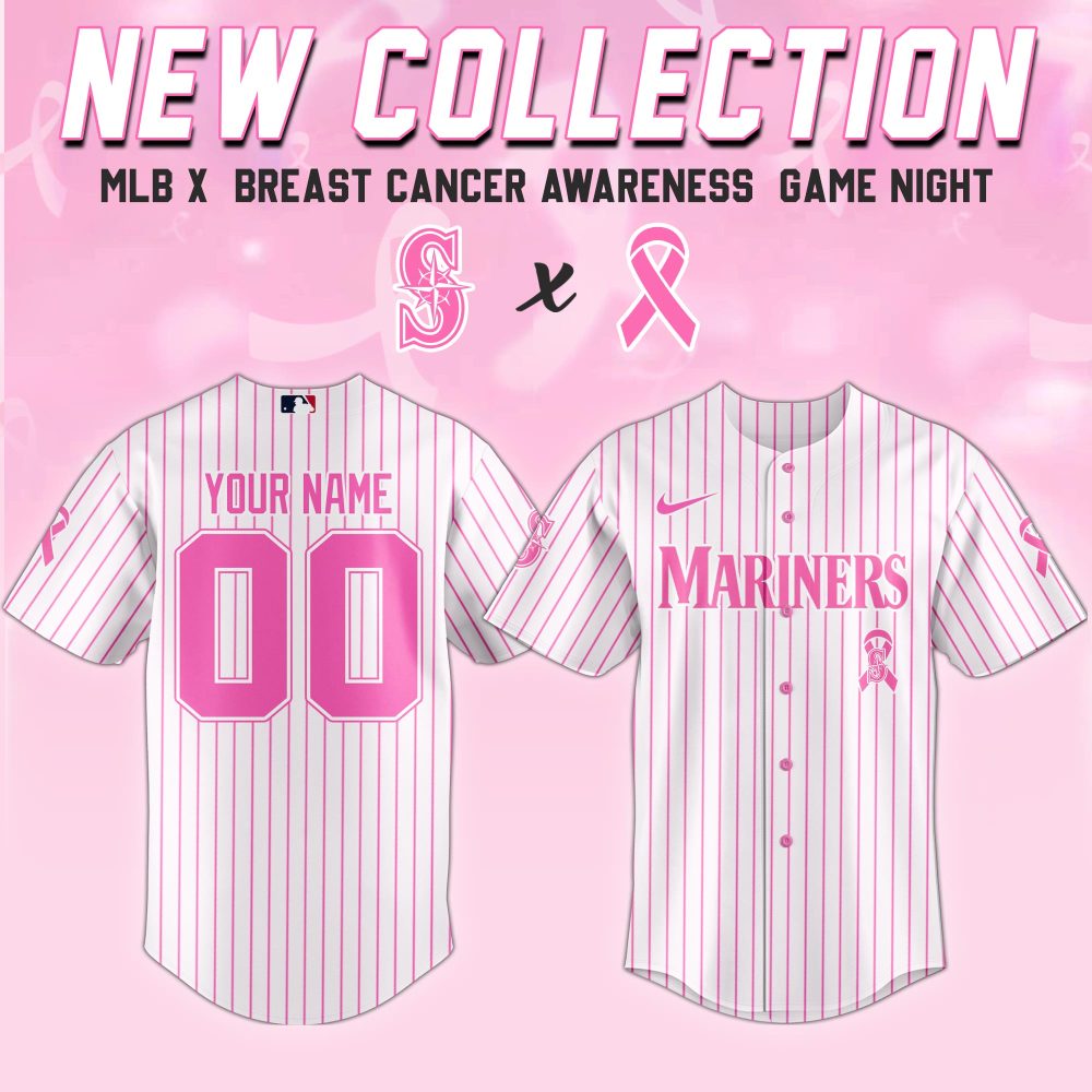 Custom Mlb Breast Cancer Awareness Jersey - New Collection, Personalize Your Support!