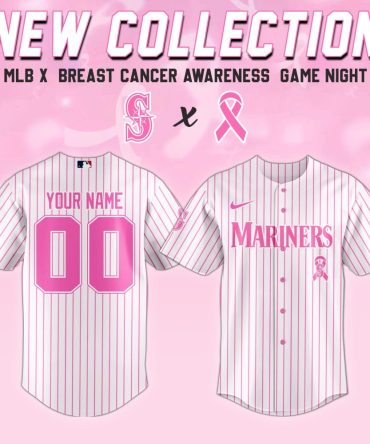 Custom Mlb Pink Ribbon Jersey - Breast Cancer Awareness Special Edition