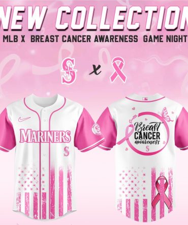 Support Breast Cancer Awareness: Exclusive Mariners Pink Jersey - New Collection!
