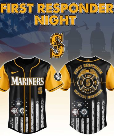 First Responder Night Jersey - Honor Heroes With Style , Limited Edition Mariners Gear