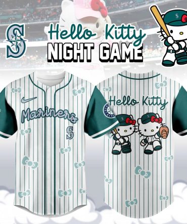 Hello Kitty Mariners Baseball Jersey – Cute & Official Fan Apparel