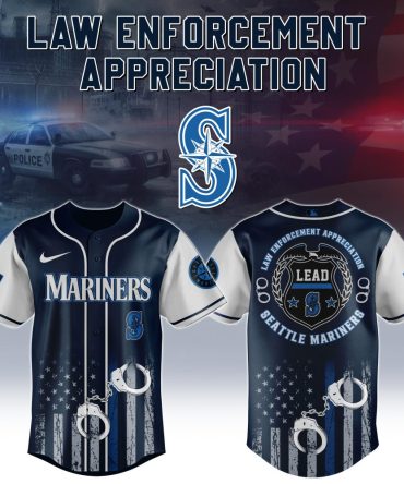 Seattle Mariners Law Enforcement Appreciation Jersey - Honor Heroes In Style
