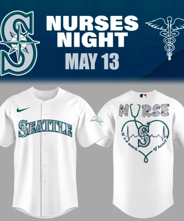 Limited Edition Seattle Nurse Night Jersey - Celebrate Healthcare Heroes May 13!