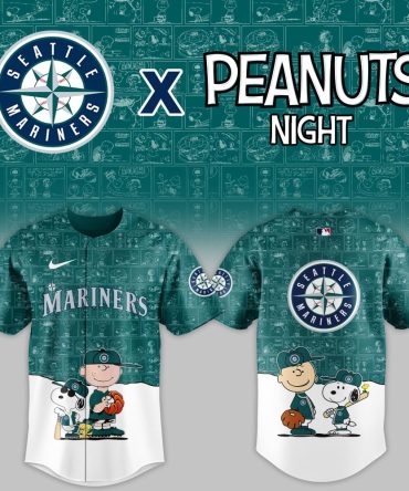 Seattle Mariners X Peanuts Night Jersey – Limited Edition Baseball Apparel