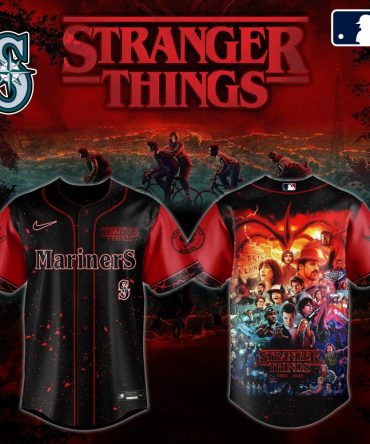 Stranger Things Seattle Mariners Baseball Jersey – Limited Edition Fan Gear