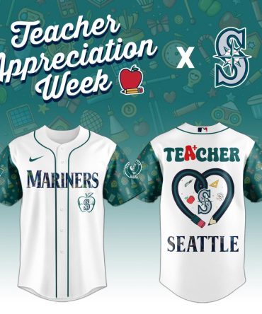 Celebrate Teachers With Seattle Mariners Custom Jersey - Limited Edition Gift!