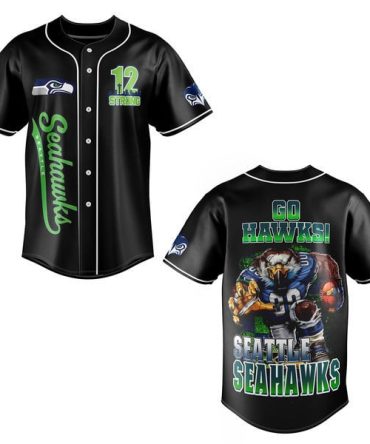 Seattle Seahawks 12Th Man Fan Jersey - Bold Design, Perfect Game Day Gear!