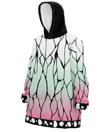 Shinobu Kocho Demon Slayer Hooded Blanket Hoodie