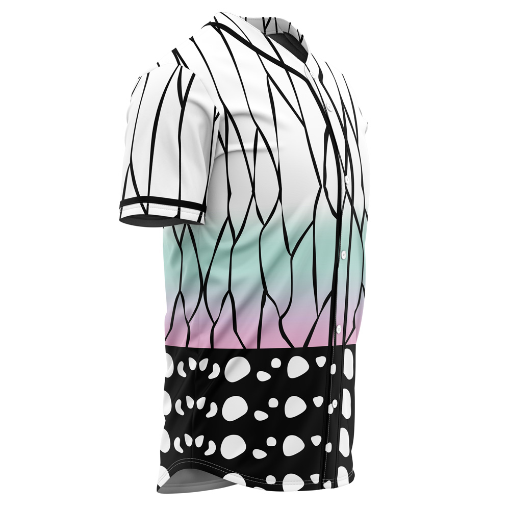 Trendy Gradient Pattern Baseball Jersey - Unisex, Lightweight & Stylish Sportswear Shirt - Image 2