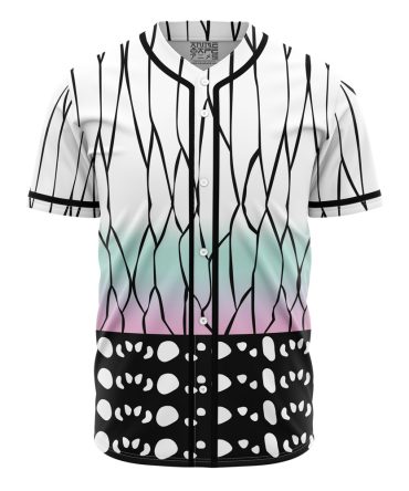 Trendy Gradient Pattern Baseball Jersey - Unisex, Lightweight & Stylish Sportswear Shirt