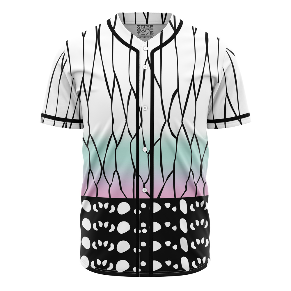 Trendy Gradient Pattern Baseball Jersey - Unisex, Lightweight & Stylish Sportswear Shirt