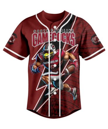 South Carolina Gamecocks Football Jersey - Bold Graphic Design, Perfect For Fans!