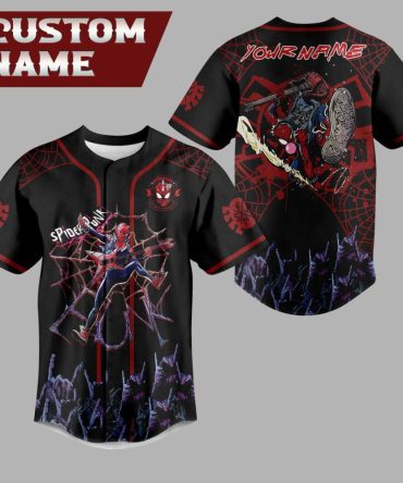 Custom Spider Punk Jersey - Personalize Your Style With Iconic Design!
