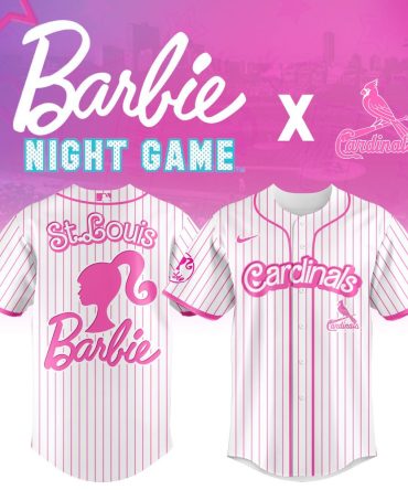 Limited Edition St. Louis Cardinals X Barbie Night Game Jersey - Perfect Gift For Fans!