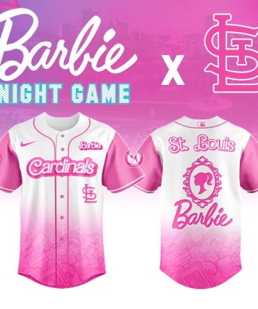 Limited Edition Barbie X Cardinals Jersey - St. Louis Pink Night Game Gear