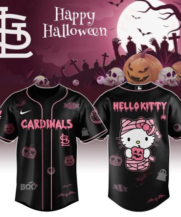 St. Louis Cardinals X Hello Kitty Halloween Jersey – Limited Edition Fun!