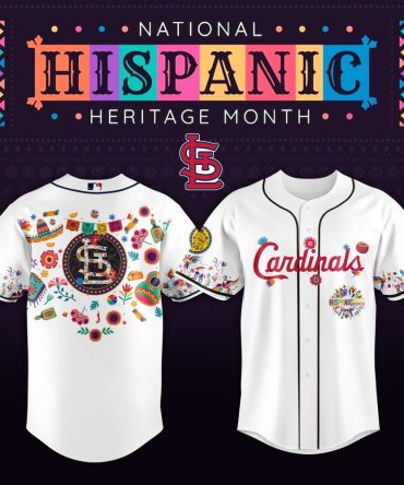 St. Louis Cardinals Mlb X Hispanic Heritage Personalized Baseball Jersey For Fans