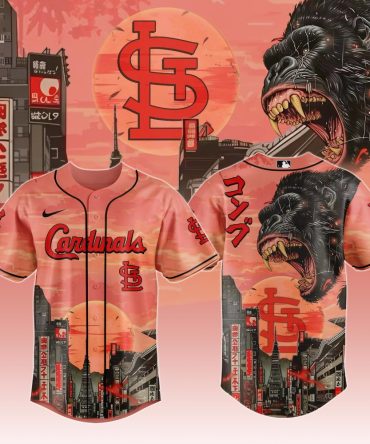 Limited Edition Cityscape Gorilla Baseball Jersey – Bold Streetwear Fashion