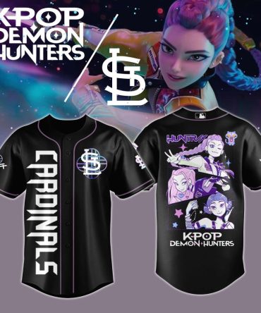 Kpop Demon Hunters Cardinals Jersey - Stylish Anime-Inspired Baseball Apparel