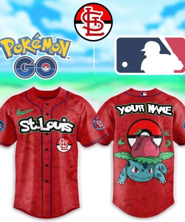 Custom St. Louis Pokémon Go Baseball Jersey - Personalize With Your Name!