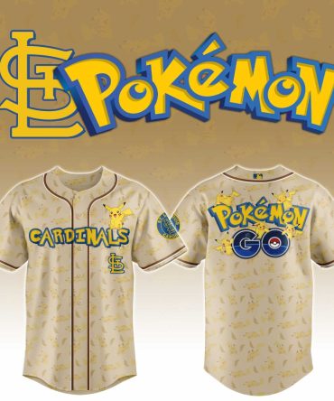 Exclusive Pokémon X Cardinals Jersey – Pikachu Design For Fans & Collectors