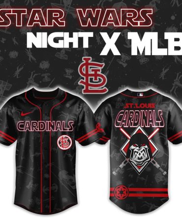 Star Wars X Mlb St. Louis Cardinals Jersey - Limited Edition Fan Gear