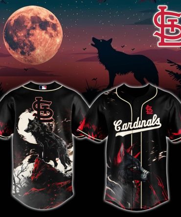 Limited Edition Cardinals Wolf Moon Jersey - Stylish & Unique Fan Apparel