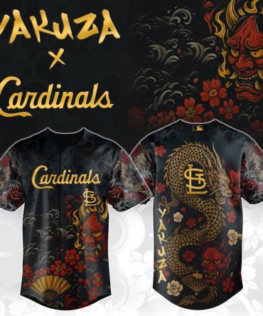 Limited Edition Yakuza X Cardinals Dragon Jersey - Bold & Stylish Design