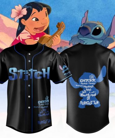 Stitch Baseball Jersey - Ohana Means Family Design - Perfect Gift For Fans!
