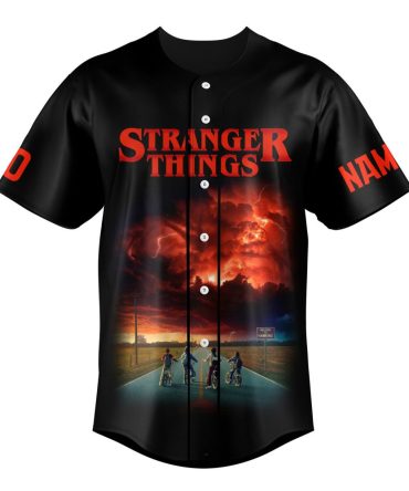 Stranger Things Baseball Jersey – Iconic Design, Unisex, Soft Fabric, Perfect Gift For Fans