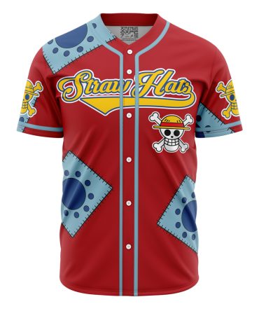 Anime Straw Hat Pirate Baseball Jersey - Cool One Piece Fan Apparel
