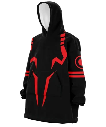 Sukuna Jujutsu Kaisen Hooded Blanket Hoodie