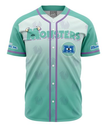 Monsters Inc. Baseball Jersey - Stylish Mike & Sulley Design, Unisex, Limited Edition