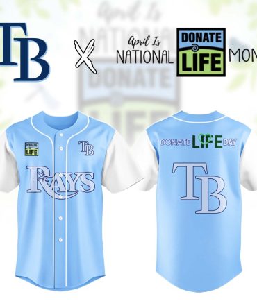 Limited Edition Tb Rays Jersey - Support Donate Life Month