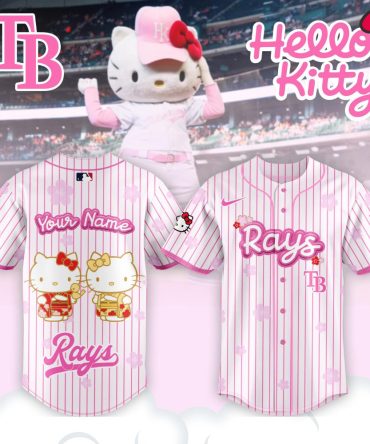 Custom Hello Kitty X Rays Pink Jersey - Personalized Mlb Fan Gear