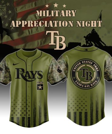 Exclusive Tampa Bay Rays Military Appreciation Jersey – Honor Veterans In Style