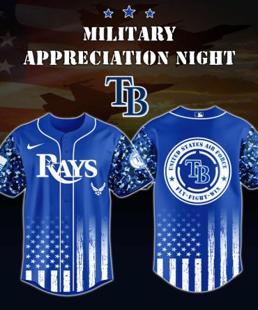 Limited Edition Rays Military Appreciation Jersey - Honor & Style